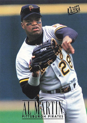 #266 Al Martin - Pittsburgh Pirates - 1996 Ultra Baseball
