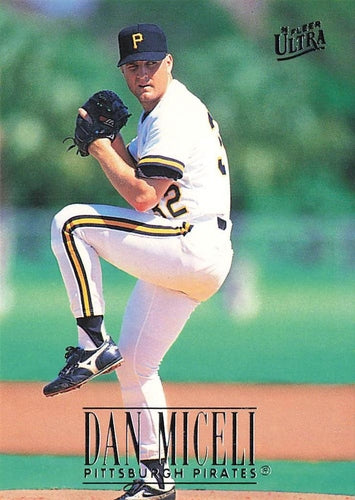 #268 Dan Miceli - Pittsburgh Pirates - 1996 Ultra Baseball