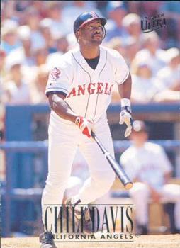 #26 Chili Davis - California Angels - 1996 Ultra Baseball
