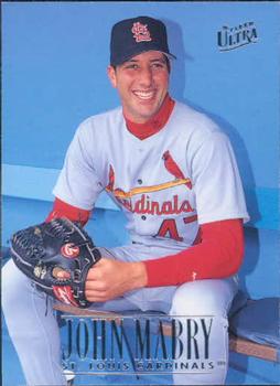 #276 John Mabry - St. Louis Cardinals - 1996 Ultra Baseball