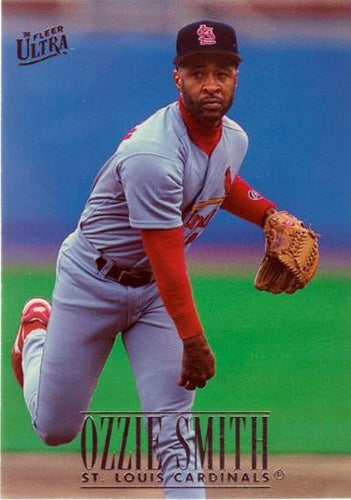 #279 Ozzie Smith - St. Louis Cardinals - 1996 Ultra Baseball