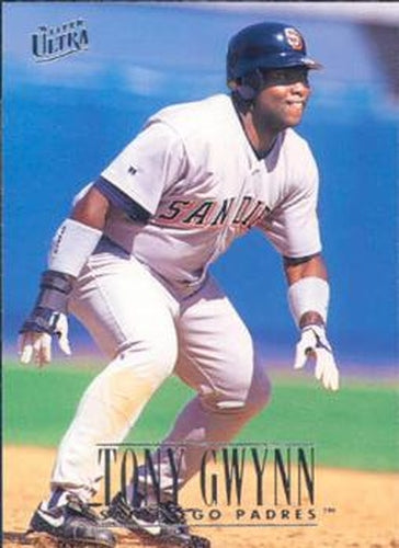 #284 Tony Gwynn - San Diego Padres - 1996 Ultra Baseball