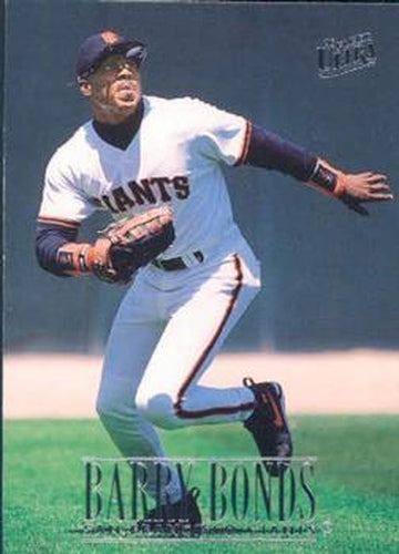 #290 Barry Bonds - San Francisco Giants - 1996 Ultra Baseball