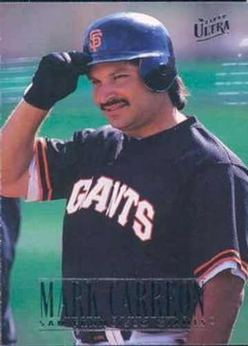 #292 Mark Carreon - San Francisco Giants - 1996 Ultra Baseball