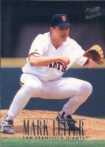#295 Mark Leiter - San Francisco Giants - 1996 Ultra Baseball