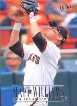 #300 Matt Williams - San Francisco Giants - 1996 Ultra Baseball