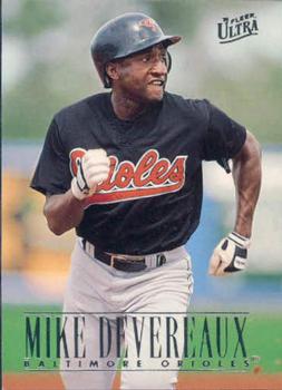 #303 Mike Devereaux - Baltimore Orioles - 1996 Ultra Baseball
