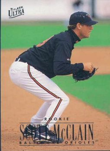 #306 Scott McClain - Baltimore Orioles - 1996 Ultra Baseball