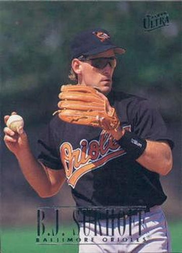 #309 B.J. Surhoff - Baltimore Orioles - 1996 Ultra Baseball