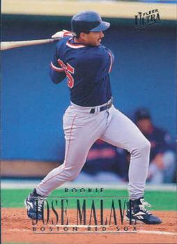 #316 Jose Malave - Boston Red Sox - 1996 Ultra Baseball