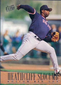 #320 Heathcliff Slocumb - Boston Red Sox - 1996 Ultra Baseball