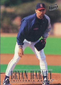 #326 Bryan Harvey - California Angels - 1996 Ultra Baseball