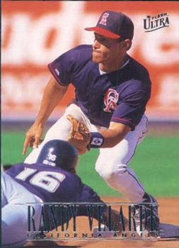 #328 Randy Velarde - California Angels - 1996 Ultra Baseball