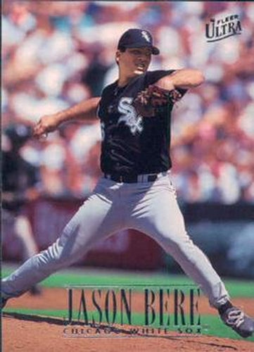 #331 Jason Bere - Chicago White Sox - 1996 Ultra Baseball