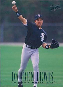 #332 Darren Lewis - Chicago White Sox - 1996 Ultra Baseball