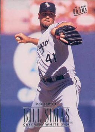 #335 Bill Simas - Chicago White Sox - 1996 Ultra Baseball