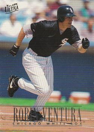 #339 Robin Ventura - Chicago White Sox - 1996 Ultra Baseball