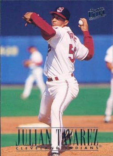 #344 Julian Tavarez - Cleveland Indians - 1996 Ultra Baseball