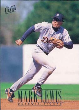 #347 Mark Lewis - Detroit Tigers - 1996 Ultra Baseball