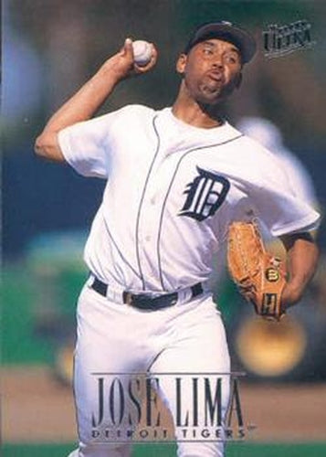 #348 Jose Lima - Detroit Tigers - 1996 Ultra Baseball