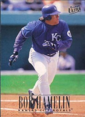 #355 Bob Hamelin - Kansas City Royals - 1996 Ultra Baseball