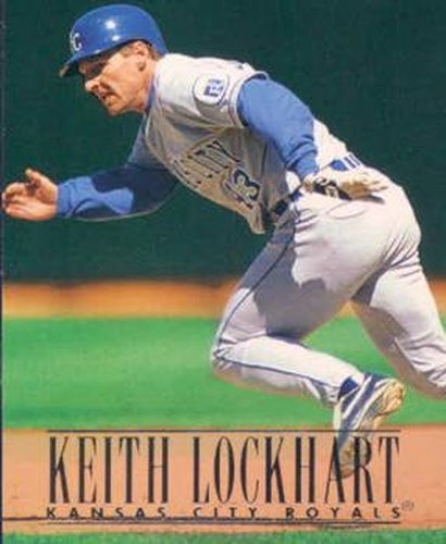 #357 Keith Lockhart - Kansas City Royals - 1996 Ultra Baseball
