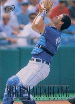 #358 Mike Macfarlane - Kansas City Royals - 1996 Ultra Baseball