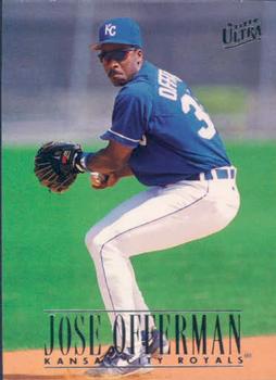 #359 Jose Offerman - Kansas City Royals - 1996 Ultra Baseball