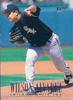 #35 Wilson Alvarez - Chicago White Sox - 1996 Ultra Baseball