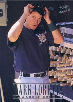 #365 Mark Loretta - Milwaukee Brewers - 1996 Ultra Baseball