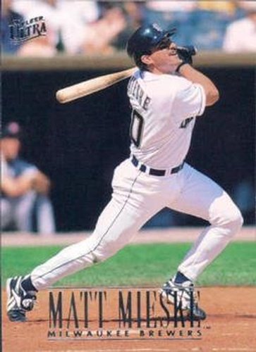 #368 Matt Mieske - Milwaukee Brewers - 1996 Ultra Baseball