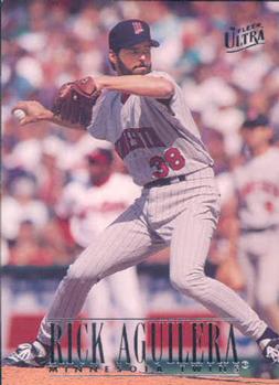 #371 Rick Aguilera - Minnesota Twins - 1996 Ultra Baseball