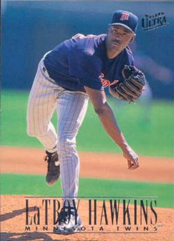 #373 LaTroy Hawkins - Minnesota Twins - 1996 Ultra Baseball