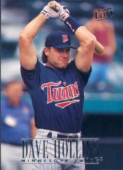 #374 Dave Hollins - Minnesota Twins - 1996 Ultra Baseball