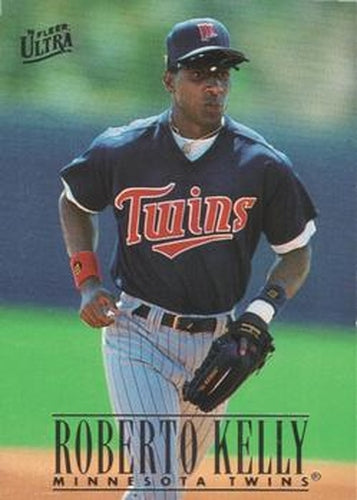 #375 Roberto Kelly - Minnesota Twins - 1996 Ultra Baseball
