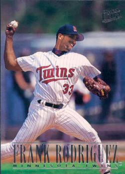 #380 Frank Rodriguez - Minnesota Twins - 1996 Ultra Baseball