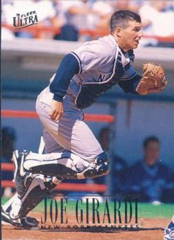 #384 Joe Girardi - New York Yankees - 1996 Ultra Baseball