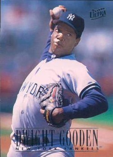 #385 Dwight Gooden - New York Yankees - 1996 Ultra Baseball