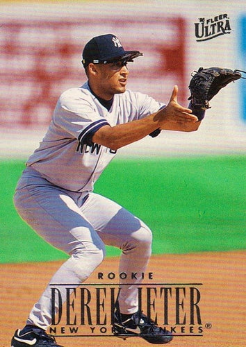 #386 Derek Jeter - New York Yankees - 1996 Ultra Baseball