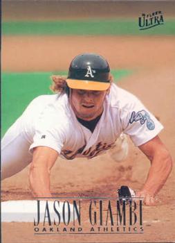 #400 Jason Giambi - Oakland Athletics - 1996 Ultra Baseball
