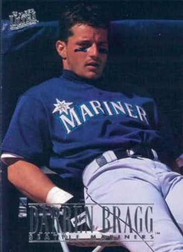 #407 Darren Bragg - Seattle Mariners - 1996 Ultra Baseball
