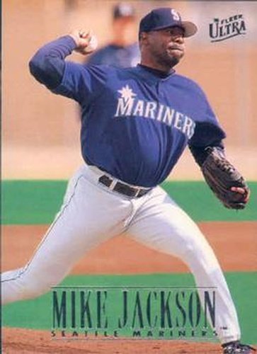 #414 Mike Jackson - Seattle Mariners - 1996 Ultra Baseball