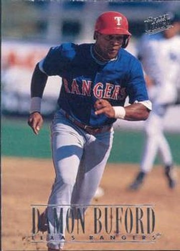 #418 Damon Buford - Texas Rangers - 1996 Ultra Baseball