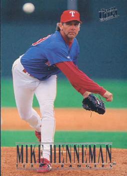 #421 Mike Henneman - Texas Rangers - 1996 Ultra Baseball