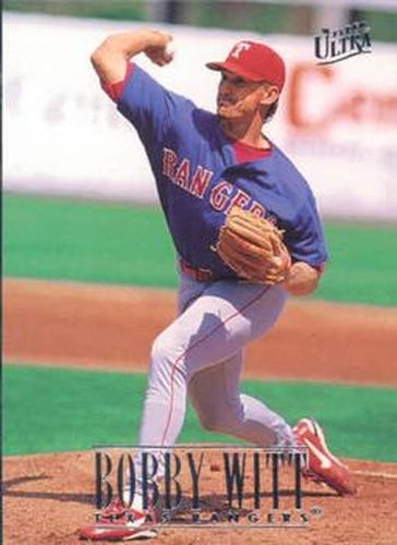 #424 Bobby Witt - Texas Rangers - 1996 Ultra Baseball