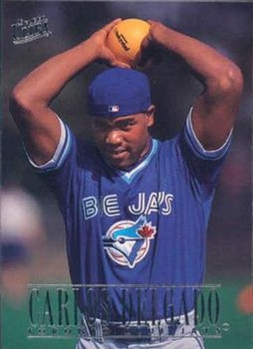#429 Carlos Delgado - Toronto Blue Jays - 1996 Ultra Baseball