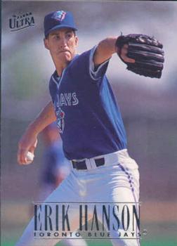 #431 Erik Hanson - Toronto Blue Jays - 1996 Ultra Baseball