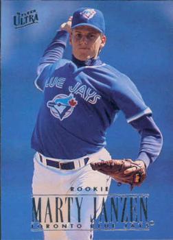 #432 Marty Janzen - Toronto Blue Jays - 1996 Ultra Baseball