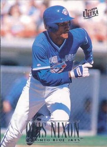 #433 Otis Nixon - Toronto Blue Jays - 1996 Ultra Baseball
