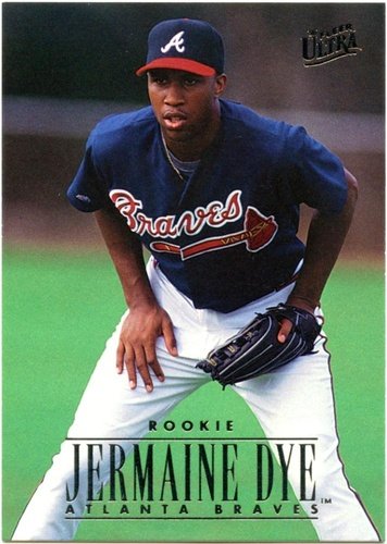 #438 Jermaine Dye - Atlanta Braves - 1996 Ultra Baseball